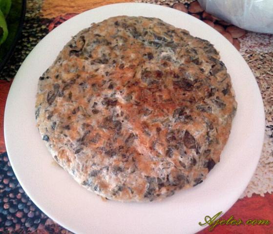 tortilla de verdolaga