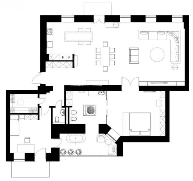 Un apartamento con marcado estilo industrial Blog T&D (1)