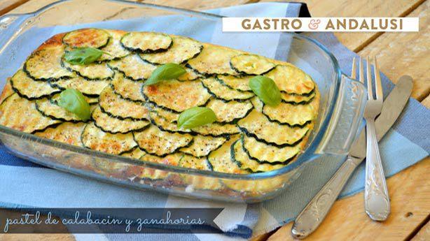 Recetas Dukan con Calabacín: pastel de calabacín