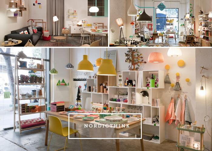 Tienda de diseño nordico en el eixample de barcelona