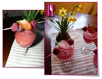 PabloD Gourmet - Vattenmelon juice med bär 2