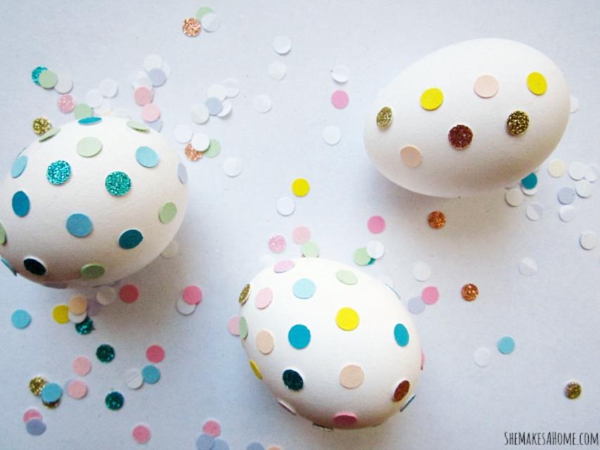 huevos de pascua DIY fácil y colorido | Blog T&D