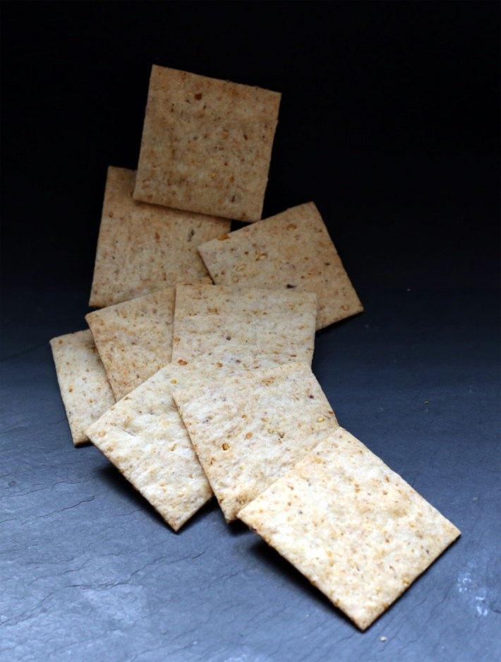 Galletas de kikos, cacahuetes y comino