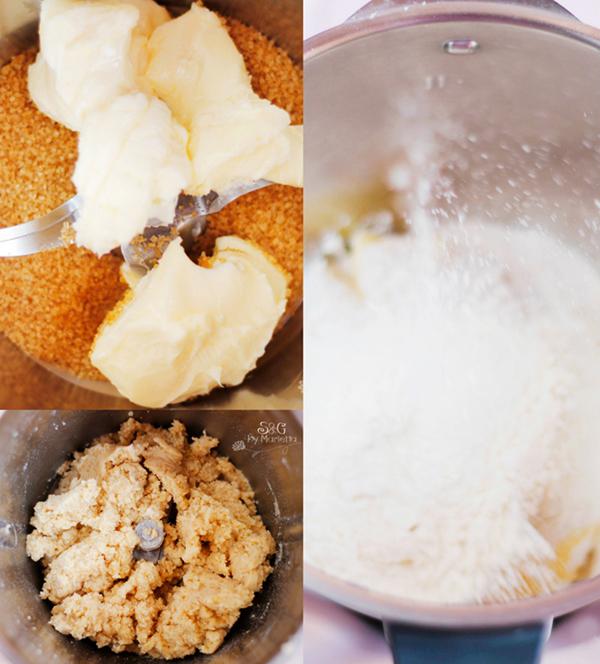 Collage paso a paso galletas