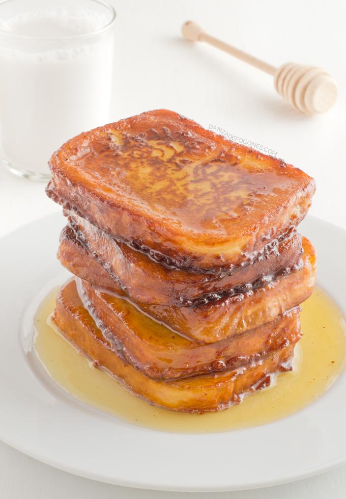 Torrijas veganas | danzadefogones.com