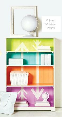mueble colores tetradicos circulo cromatico chalk paint autentico online