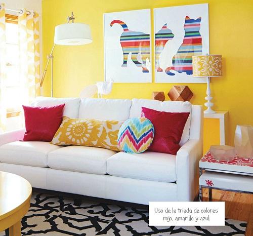 habitacion decoracion colores primarios circulo cromatico chalk paint autentico online