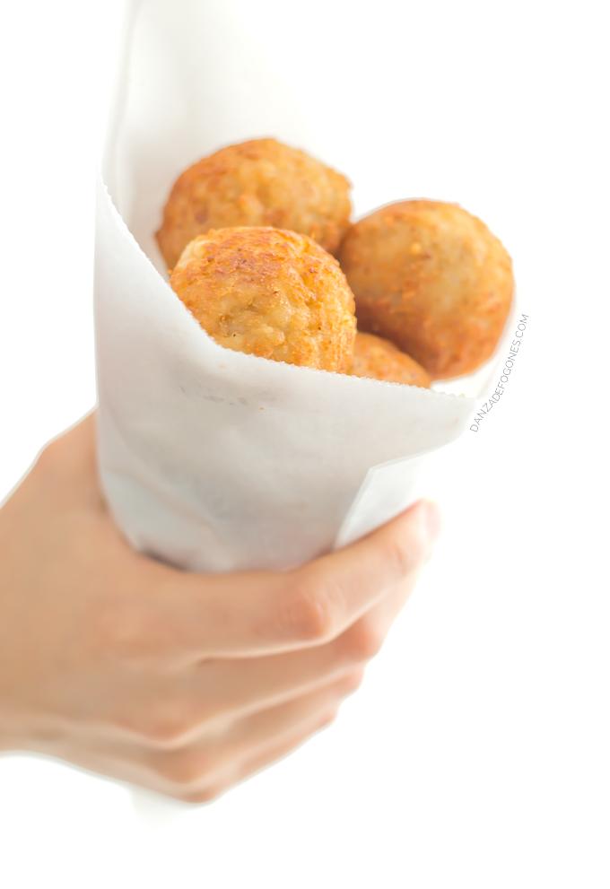 Bolas de Risotto Vegano | danzadefogones