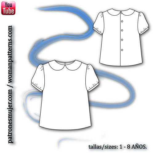 blusa niña-patronesmujer