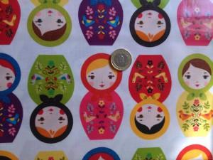 Matrioscas plastificada