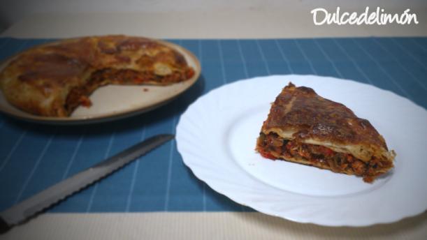 Empanada de bonito en hojaldre