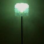 Cómo realizar una lámpara reciclando 45 botellas de plástico pequeñas - Lamp made out of 45 recycled plastic bottles Reciclado Creativo Rosa Montesa