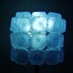 Cómo realizar una lámpara reciclando 45 botellas de plástico pequeñas - Lamp made out of 45 recycled plastic bottles Reciclado Creativo Rosa Montesa