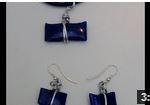 Bisutería reciclando botellas de plástico - Necklace and earrings made with recycled plastic Recopilatorio Reciclado Creativo