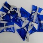 Cajas de regalo, dulceros y bomboneras con botellas de plástico recicladas. Rosa Montesa. Reciclado Creativo