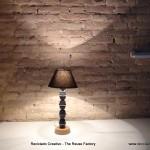 Lamparita de mesa realizada con cápsulas de café Dolce Gusto - Lamp made whith coffee capsules