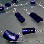 Bisutería realizada con botellas de plástico recicladas. Collares, pendientes, colgantes. Jewelry made out of recycled plastic bottles Reciclado Creativo by Rosa Montesa