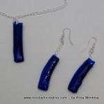 Bisutería realizada con botellas de plástico recicladas. Collares, pendientes, colgantes. Jewelry made out of recycled plastic bottles Reciclado Creativo by Rosa Montesa