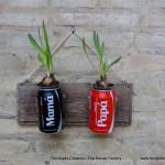 Jardín Vertical Cocacola #compartecocacolacon reciclado creativo rosa montesa