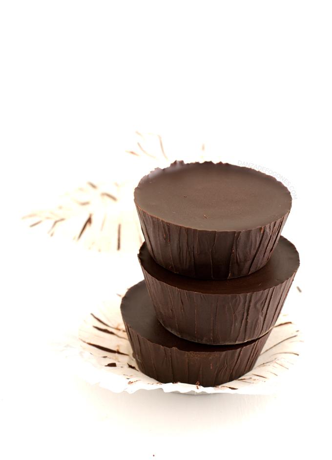 Chocolate cups - danzadefogones.com