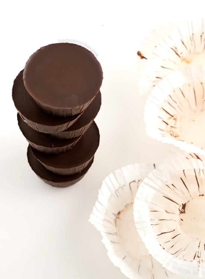 Chocolate cups - danzadefogones.com
