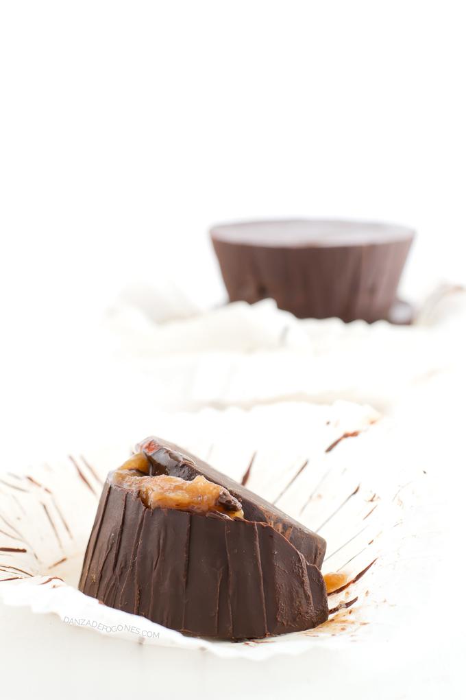 Chocolate cups - danzadefogones.com