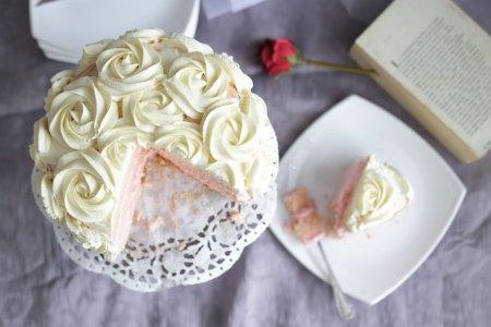 Tarta de rosas