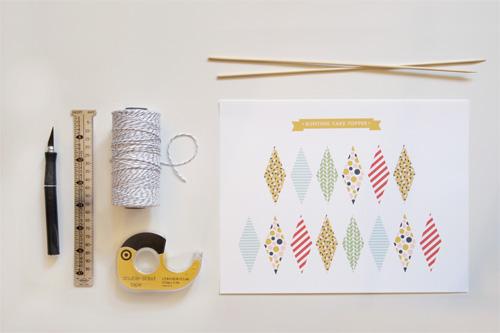 descargable caketopper