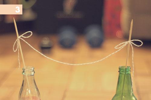 bandrola handmade para pastel