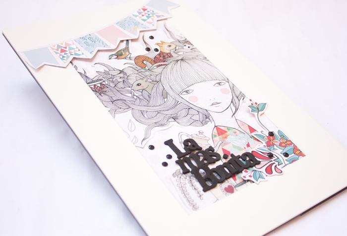 marco con la mas bonita by violeta scrap