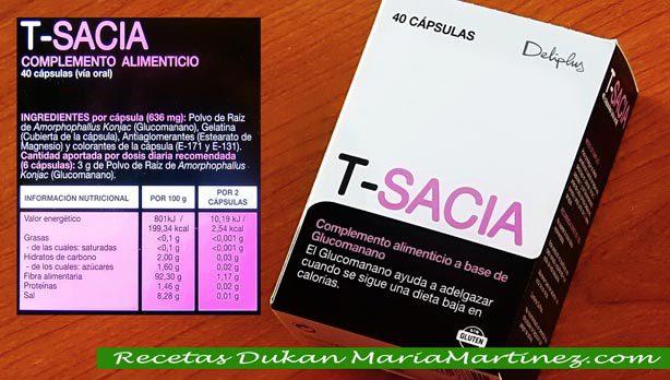 Quemagrasas Mercadona T-Sacia