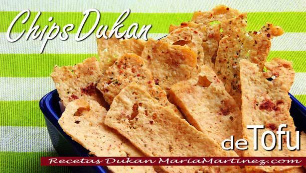 Recetas con Tofu: Chips Crujientes salados y dulces (dieta Dukan, Ataque)