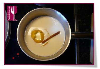 PabloD Gourmet - Leche con canela cociendo