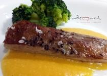#secreto ibérico a baja temperatura con salsa de queso