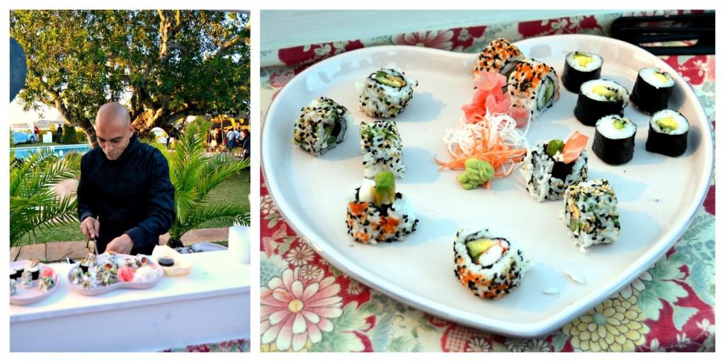 Kokoro Sushi collage