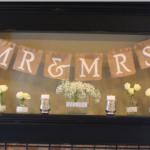 como hacer un banderin de tela de saco