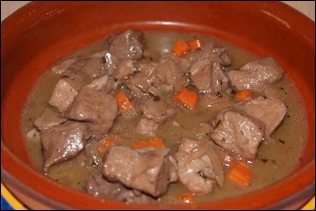 Estofado al Lambrusco