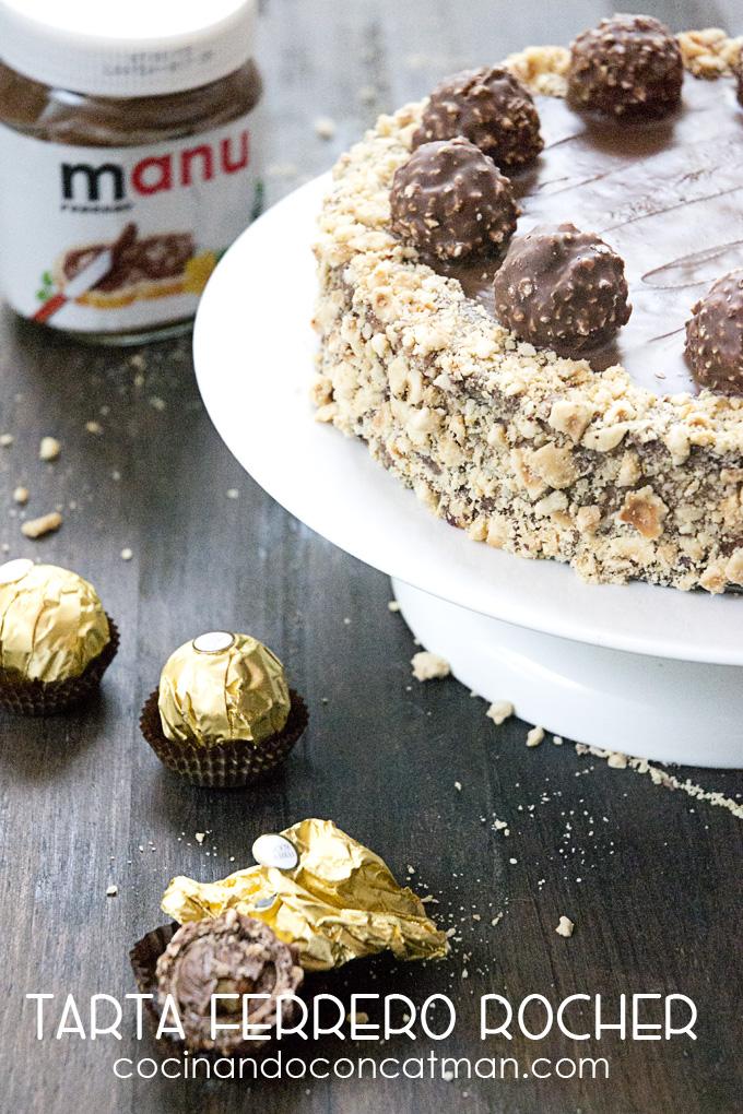 tarta ferrero rocher
