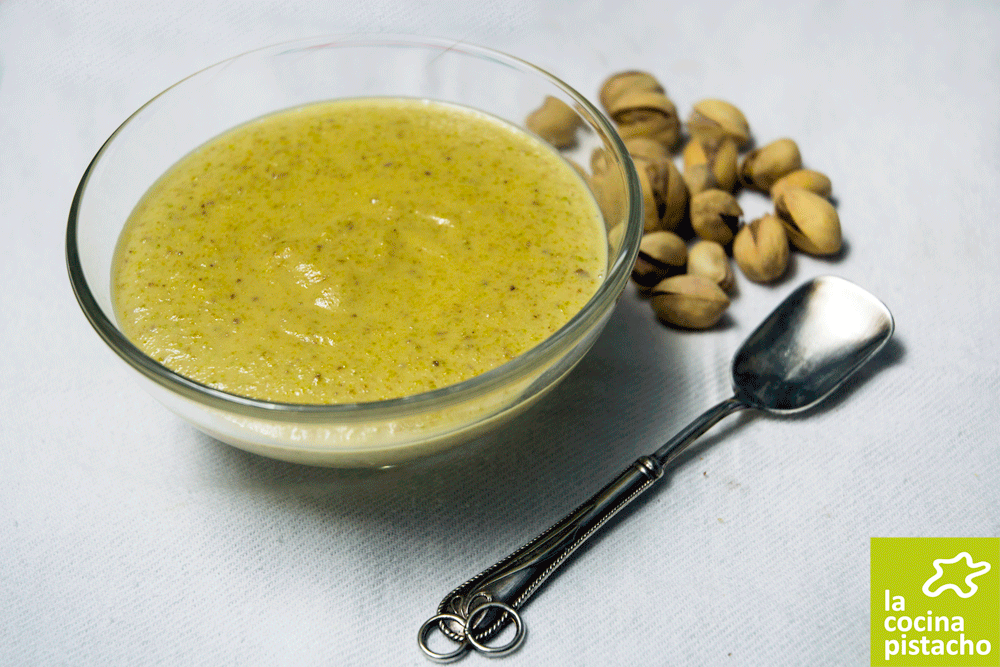 Natillas de Pistachos