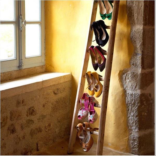 decorar con escaleras antiguas 7