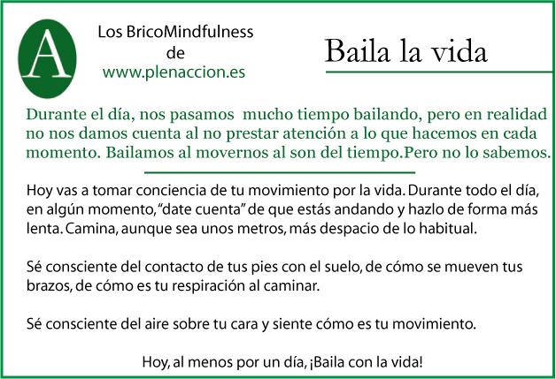 BricoMindfulness 6 Baila la vida