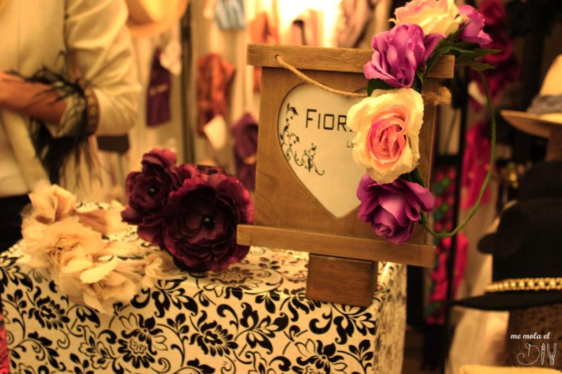 corona de flores fiorella