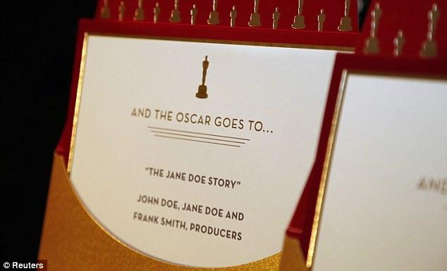 Nombre del ganador de los Oscar