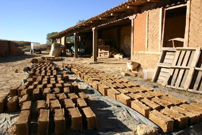 ladrillos de adobe