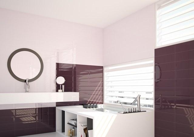 Decorando baños morados, malvas, berenjenas, orquídea radiante Blog T&D 