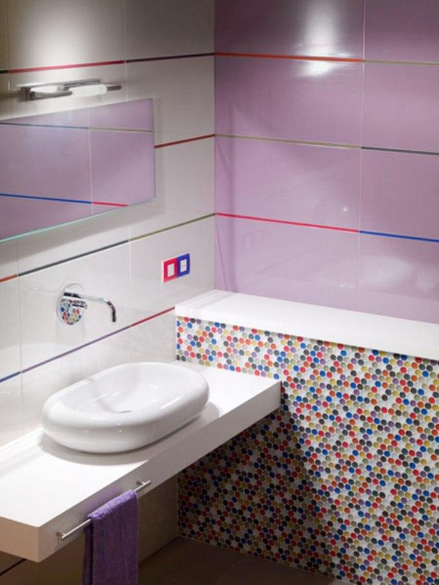 Decorando baños morados, malvas, berenjenas, orquídea radiante Blog T&D 