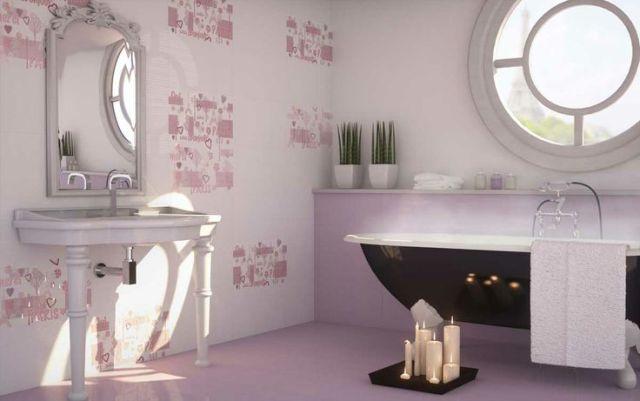 Decorando baños morados, malvas, berenjenas, orquídea radiante Blog T&D 