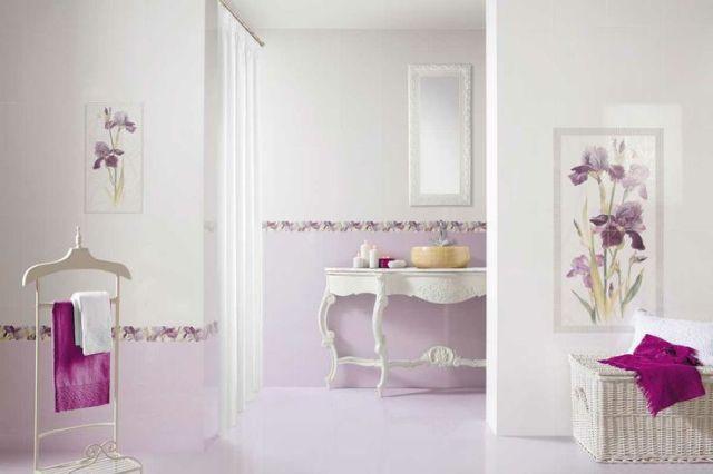 Decorando baños morados, malvas, berenjenas, orquídea radiante Blog T&D 