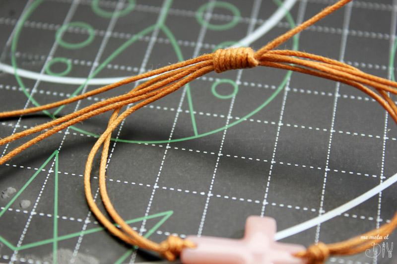 nudo corredizo pulsera comunion