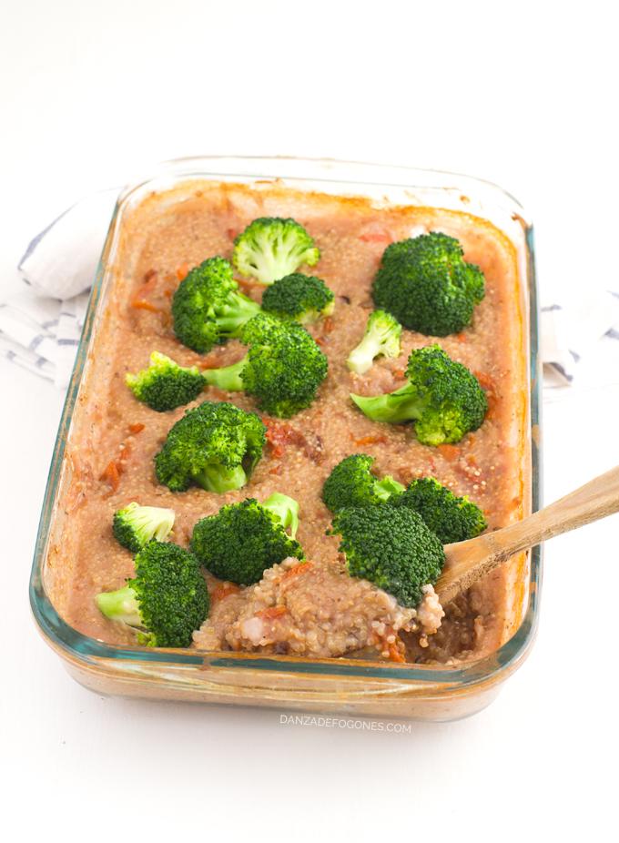 Quinoa con verduras al horno - danzadefogones.com